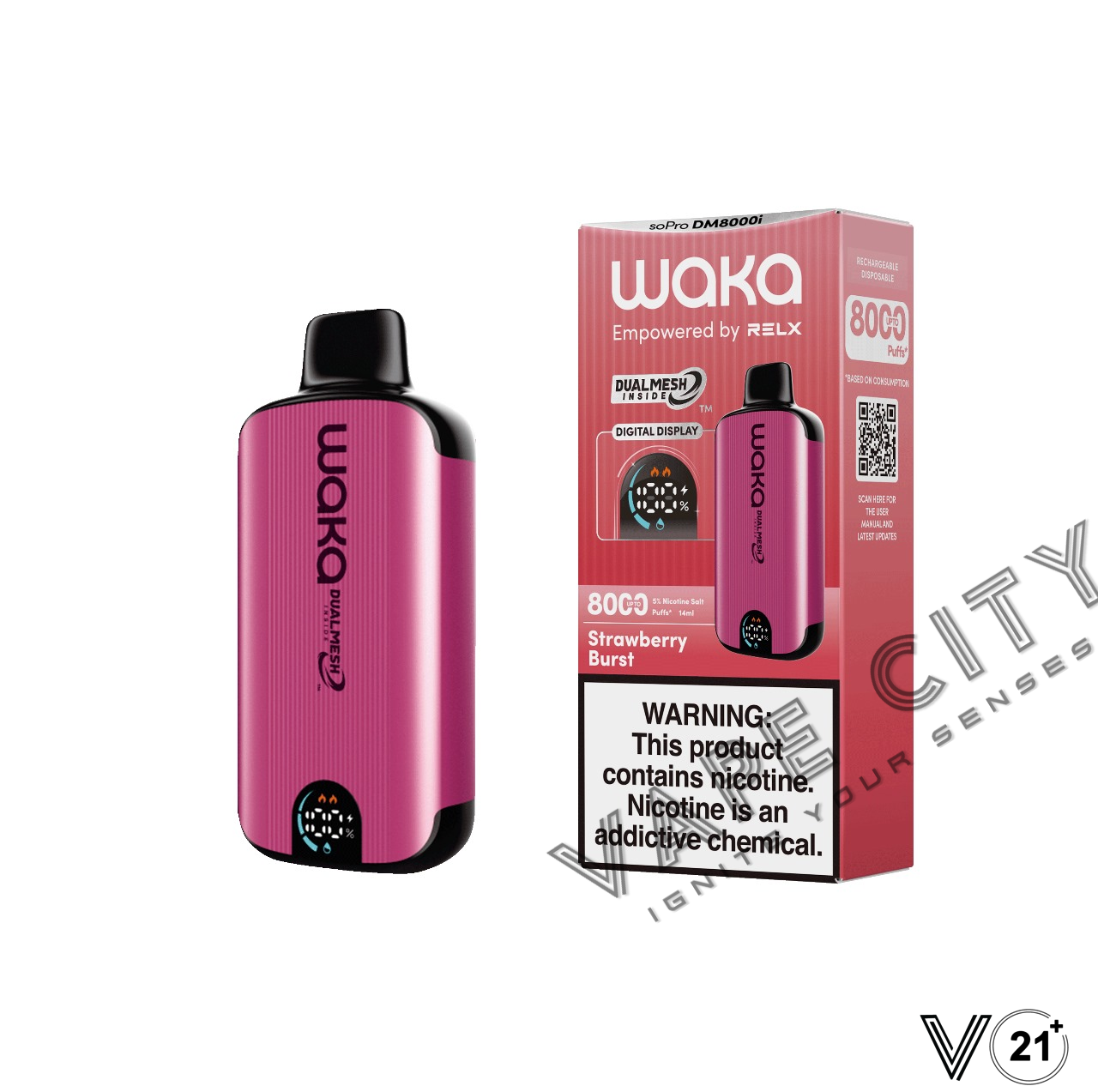 WAKA SOPRO DM8000 14ML 8000 PUFF DISPOSABLE WAKA SOPRO DM8000 14ML 8000 PUFF DISPOSABLE