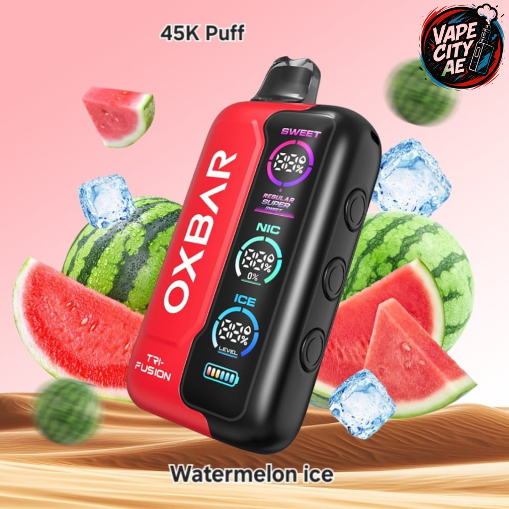 Oxbar TRI Fusion 45000 puffs vape in Dubai, UAE