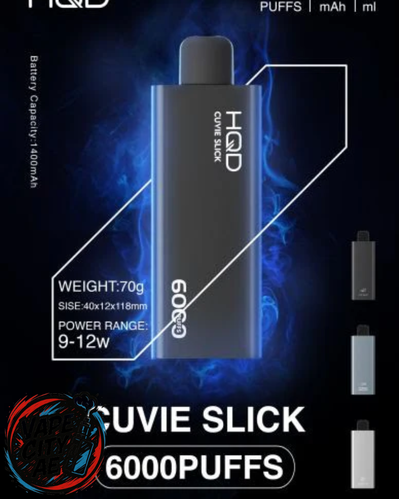 HDQ Cuvie Slick 6000 Puffs Disposable Pod Device In UAE