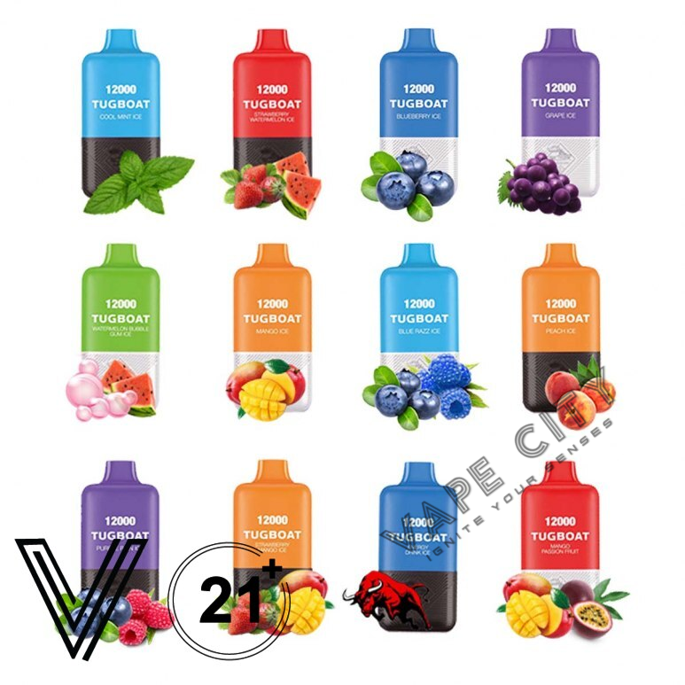 Tugboat Super 12000 Puffs Disposable Vape Tugboat Super 12000 Puffs Disposable Vape