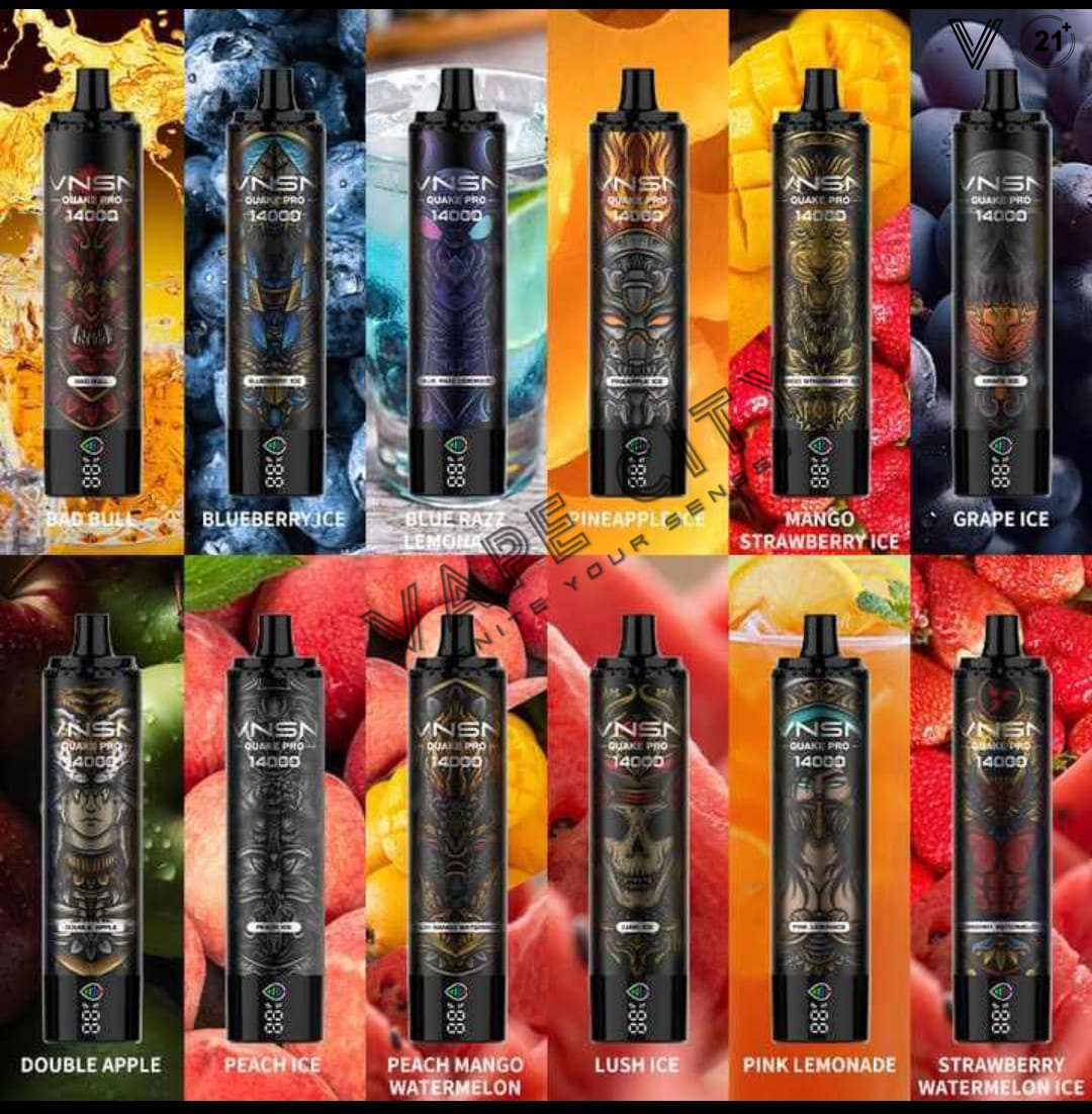 VNSN QUAKE PRO 14000 DISPOSABLE VAPE in Dubai UAE VNSN QUAKE PRO 14000 DISPOSABLE VAPE in Dubai UAE