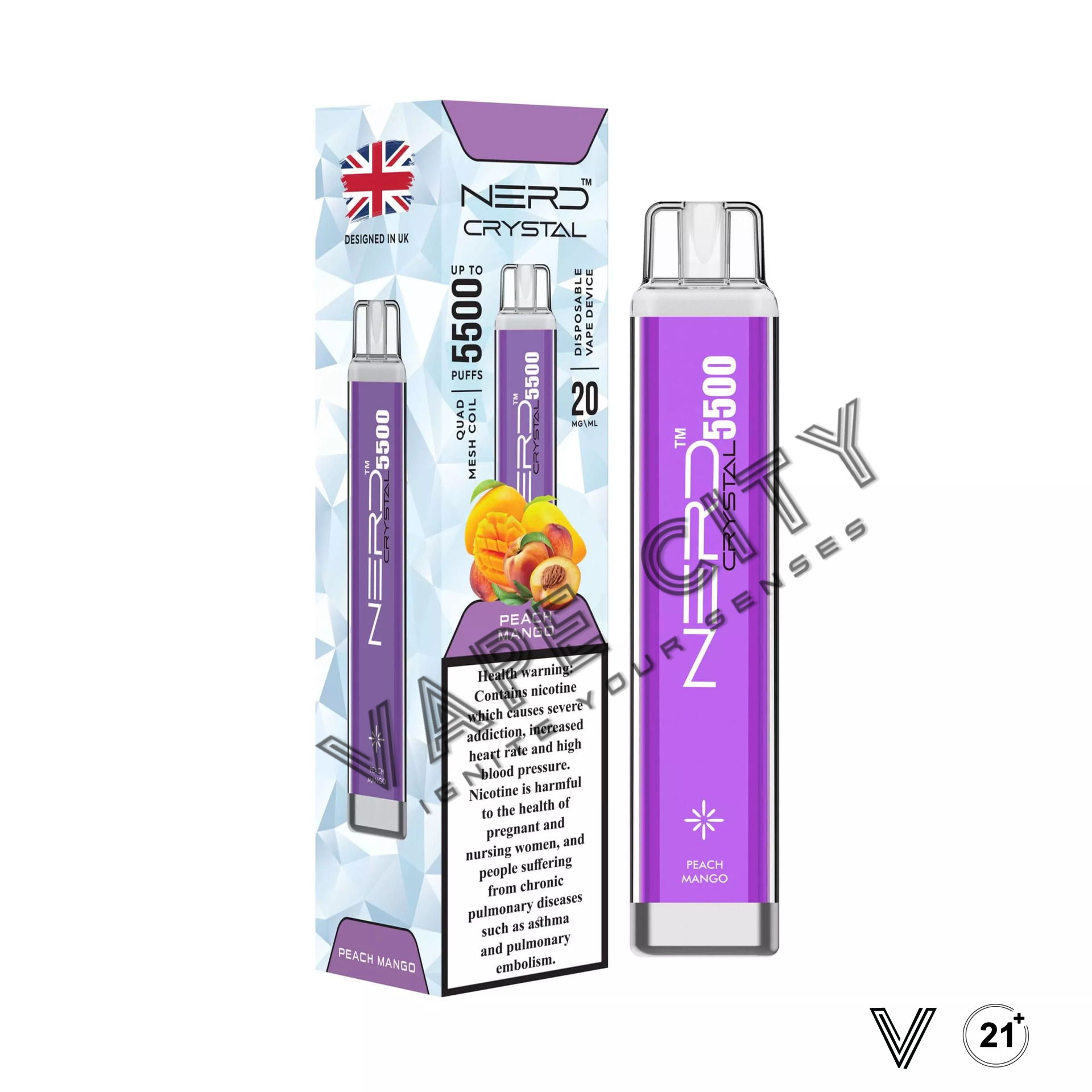 NERD Crystal Disposable vape 5500 Puffs in Dubai, UAE NERD Crystal Disposable vape 5500 Puffs in Dubai, UAE