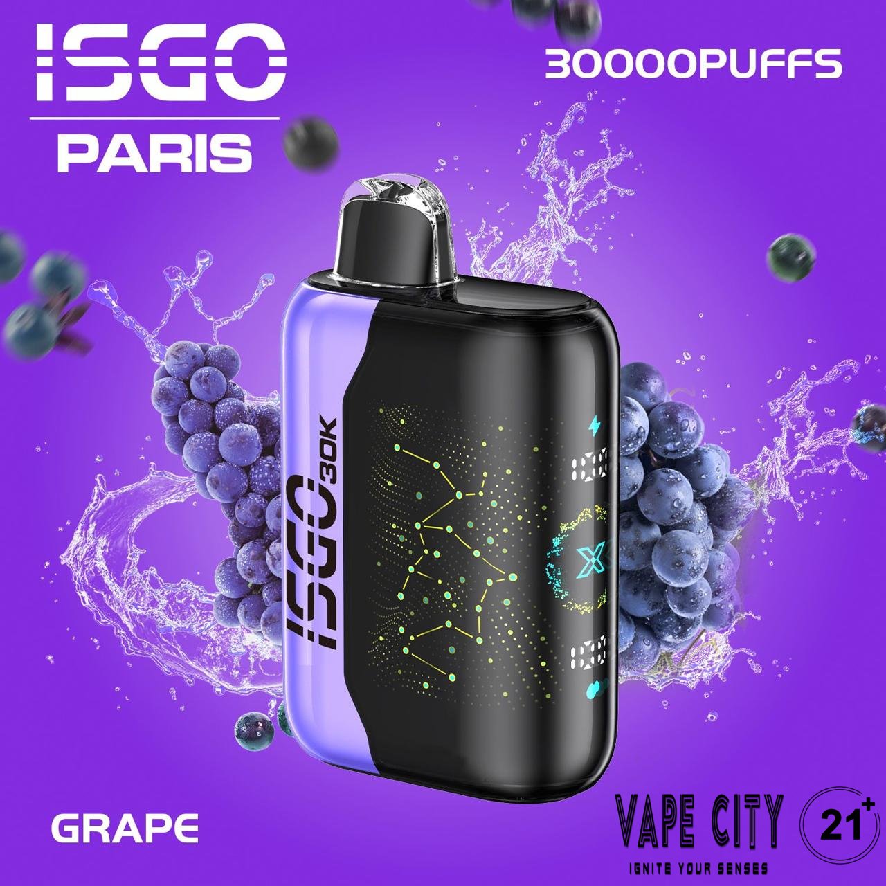 ISGO Bar Paris X 30000 50MG Puffs Disposable Vape in Dubai ISGO Bar Paris X 30000 50MG Puffs Disposable Vape in Dubai