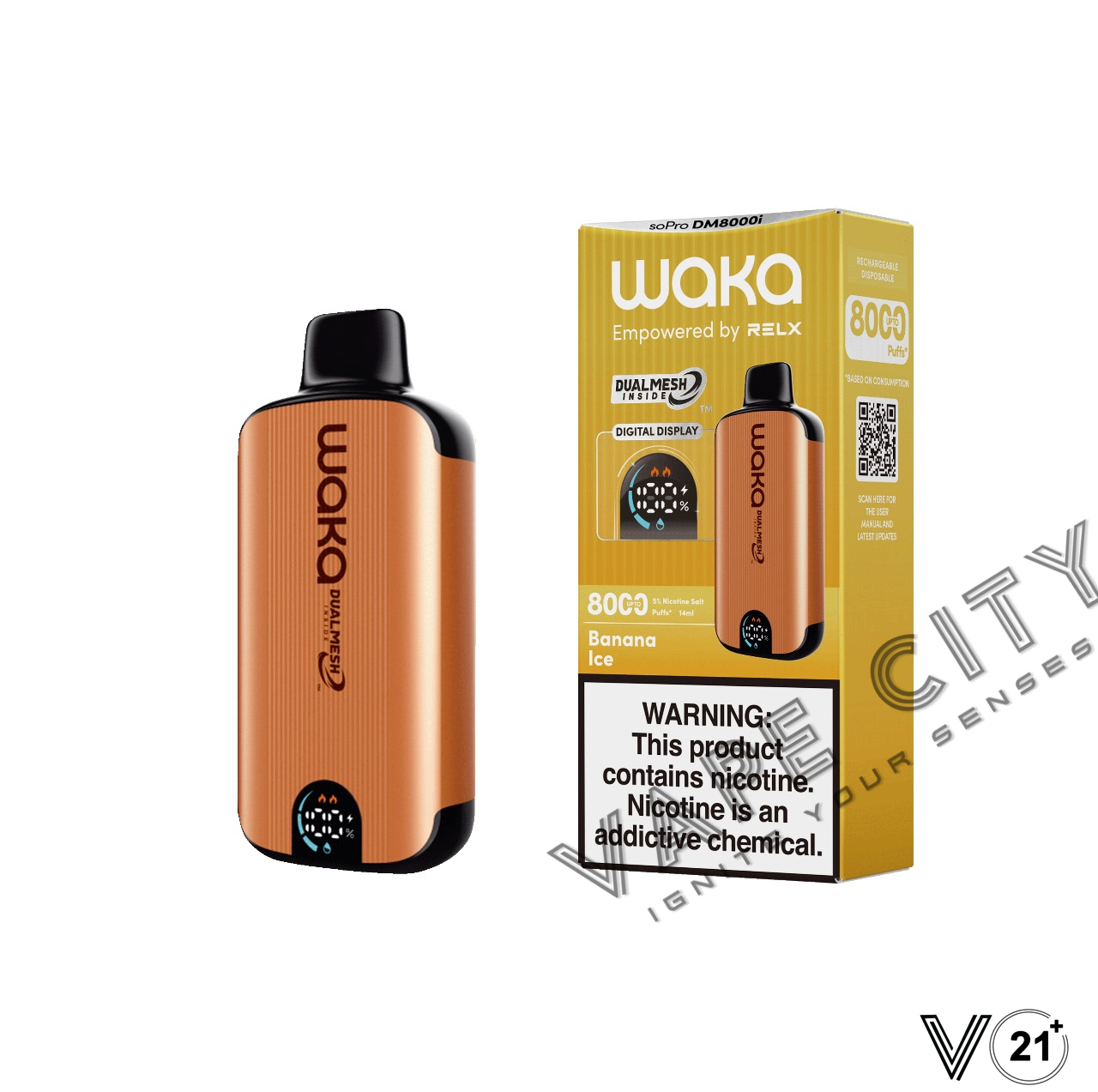 WAKA SOPRO DM8000 14ML 8000 PUFF DISPOSABLE WAKA SOPRO DM8000 14ML 8000 PUFF DISPOSABLE