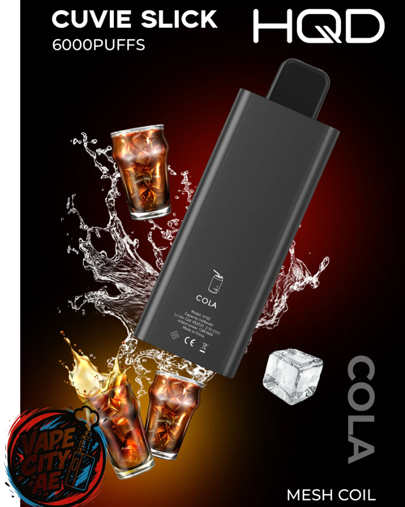 HDQ Cuvie Slick 6000 Puffs Disposable Pod Device In UAE