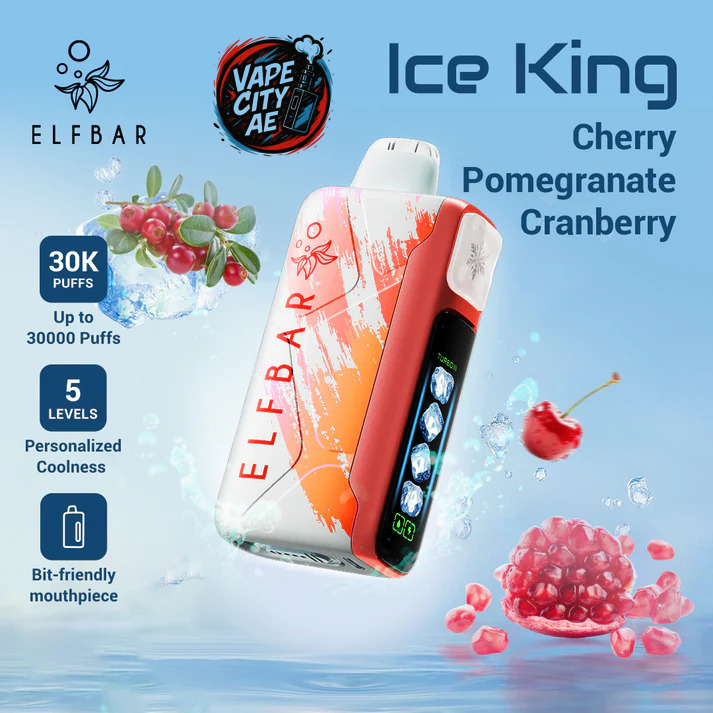 Elf bar Ice King Ice Adjustable Disposable Vape 30000 Puffs Elf bar Ice King Ice Adjustable Disposable Vape 30000 Puffs