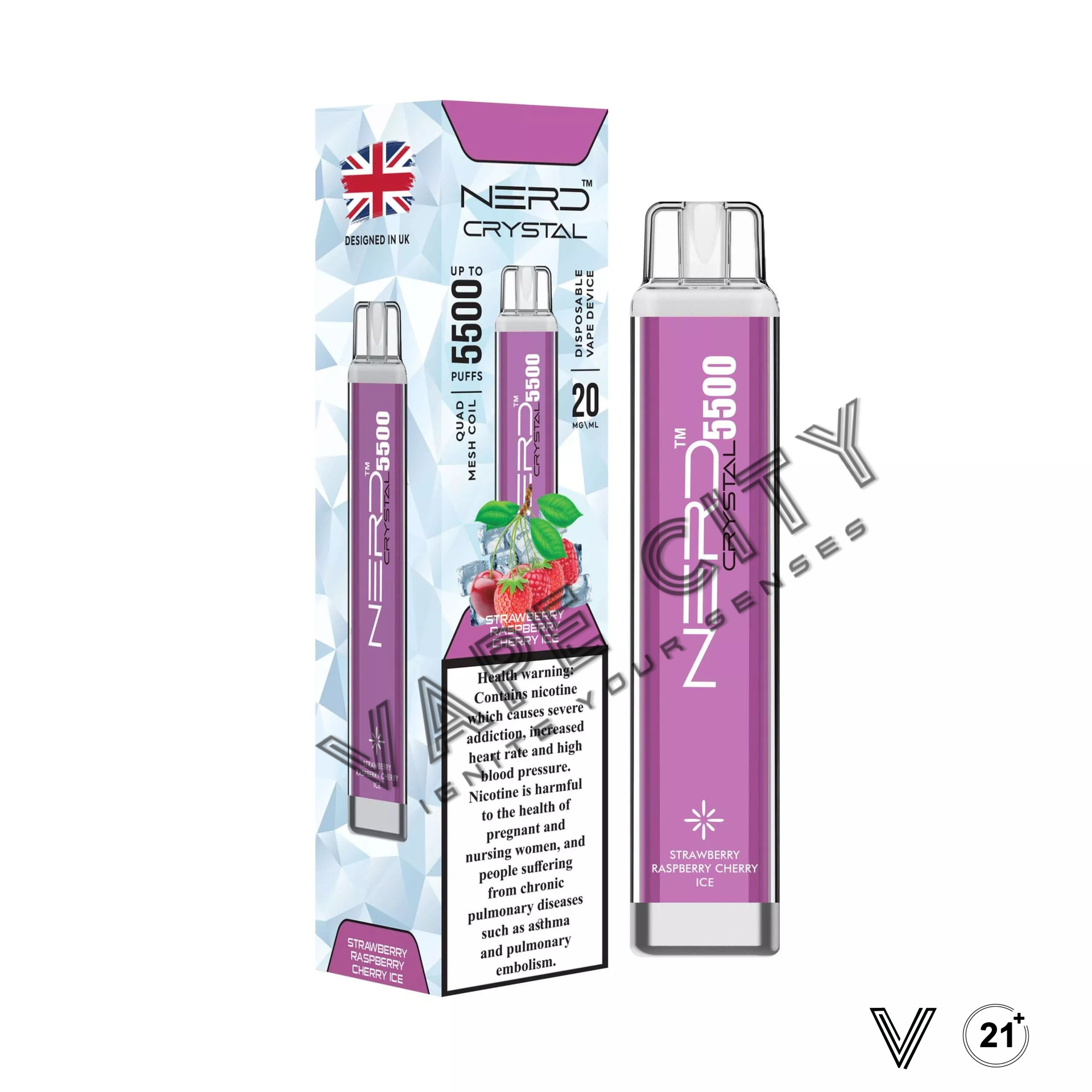 NERD Crystal Disposable vape 5500 Puffs in Dubai, UAE NERD Crystal Disposable vape 5500 Puffs in Dubai, UAE
