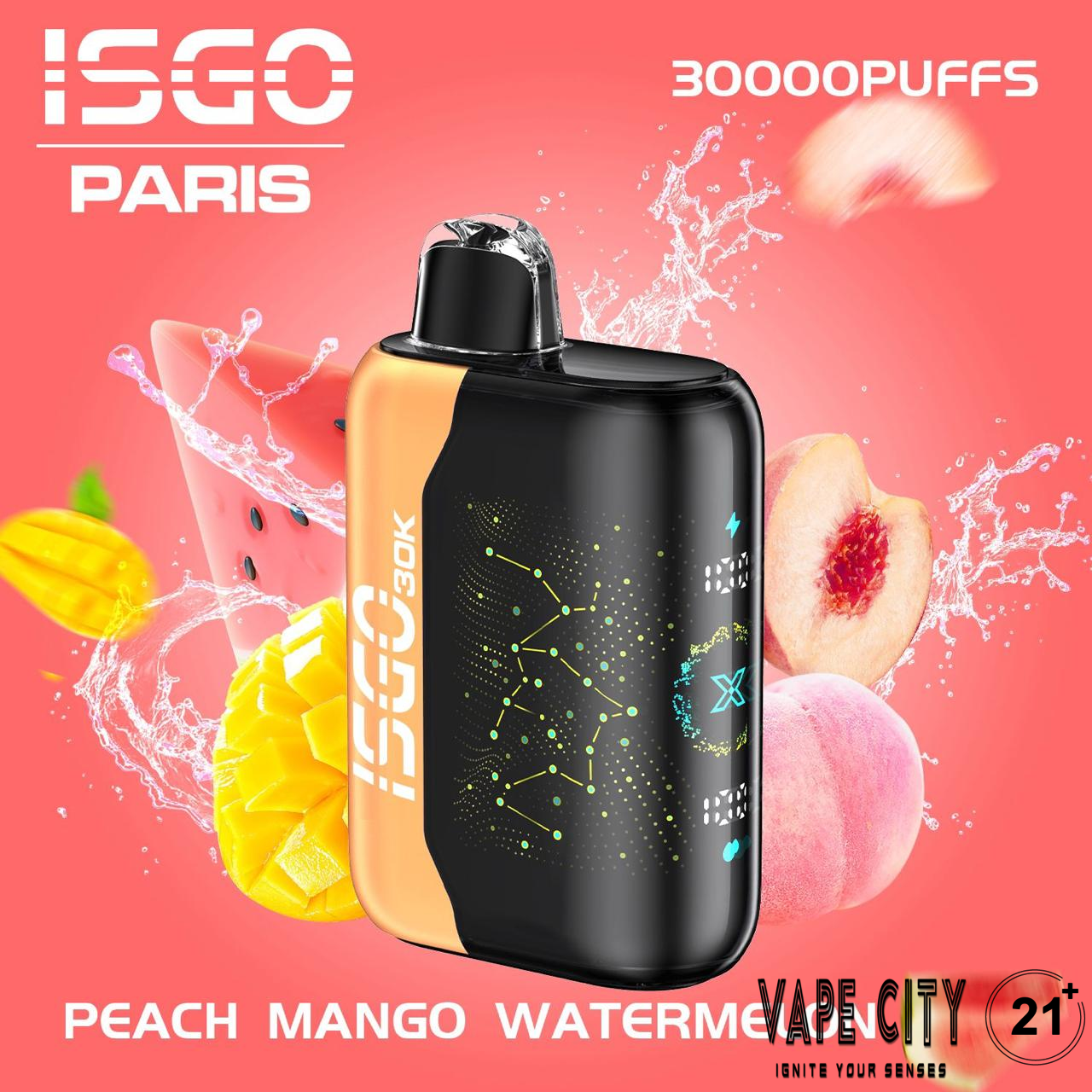 ISGO Bar Paris X 30000 50MG Puffs Disposable Vape in Dubai ISGO Bar Paris X 30000 50MG Puffs Disposable Vape in Dubai