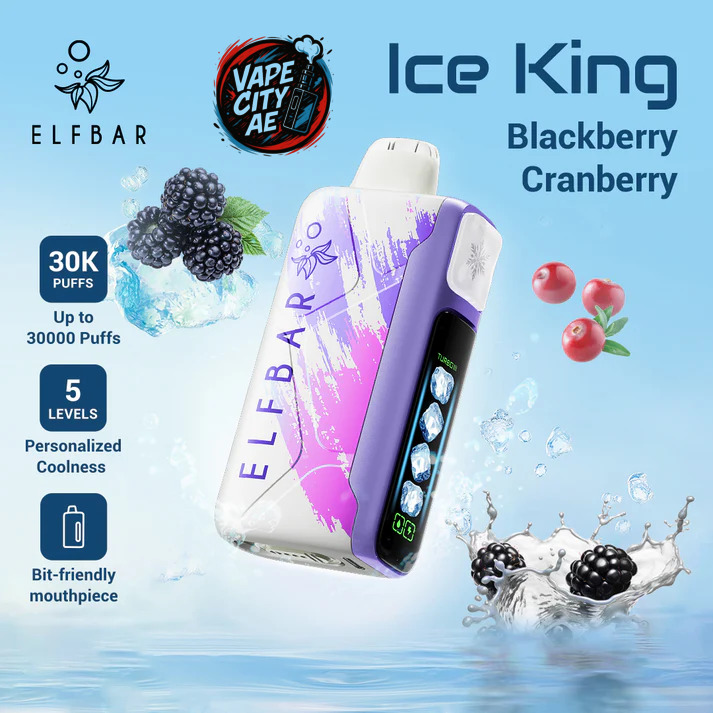 Elf bar Ice King Ice Adjustable Disposable Vape 30000 Puffs