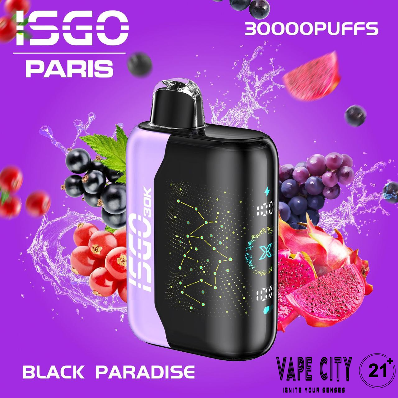 ISGO Bar Paris X 30000 50MG Puffs Disposable Vape in Dubai ISGO Bar Paris X 30000 50MG Puffs Disposable Vape in Dubai