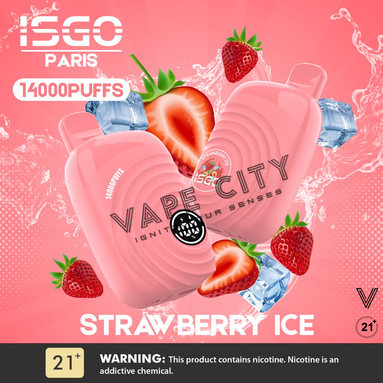 ISGO Paris 14000 Puffs Disposable Vape In UAE ISGO Paris 14000 Puffs Disposable Vape In UAE