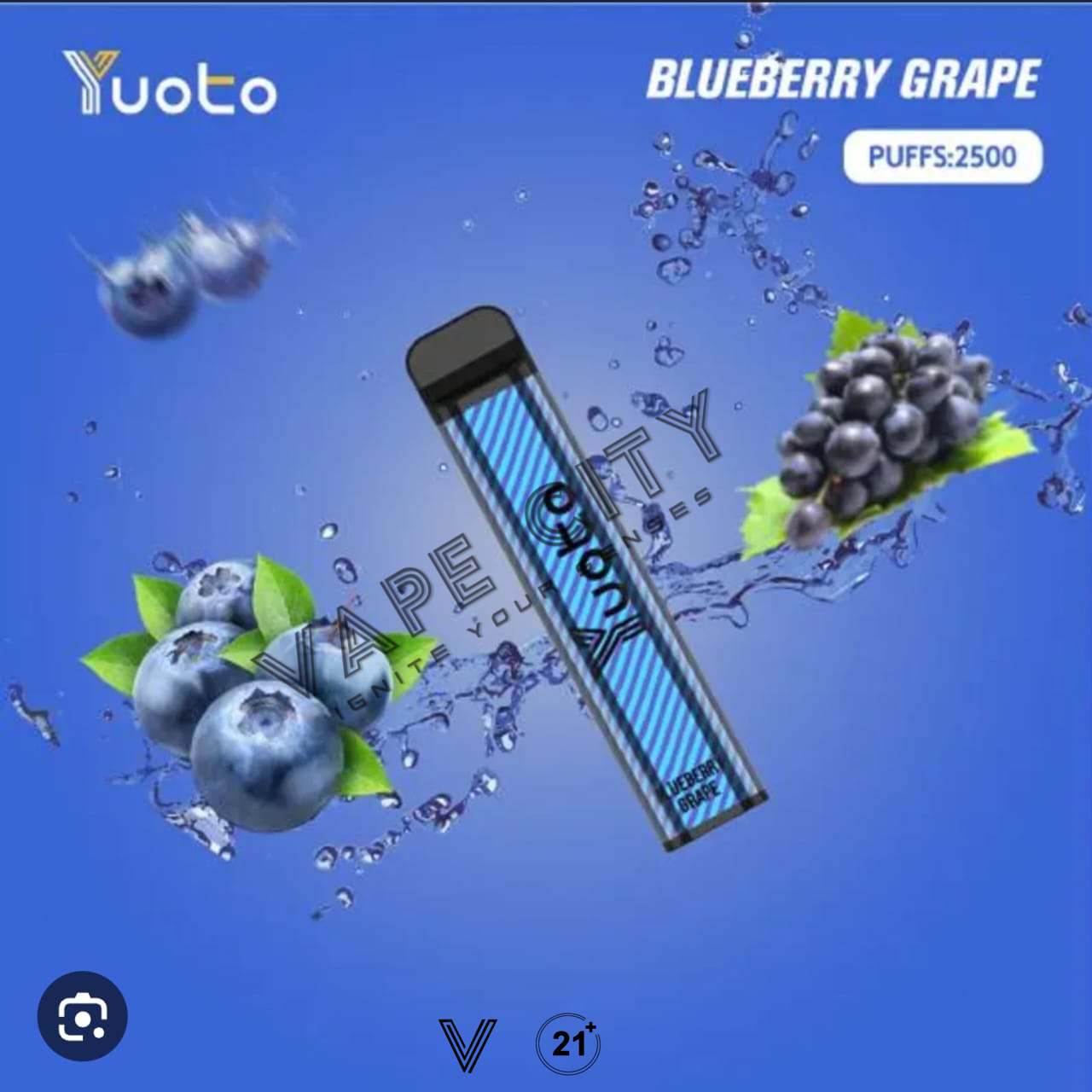 YUOTO XXL DISPOSABLE VAPE KIT 2500 PUFFS 1200MAH YUOTO XXL DISPOSABLE VAPE KIT 2500 PUFFS 1200MAH