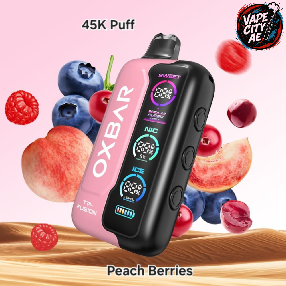 Oxbar TRI Fusion 45000 puffs vape in Dubai, UAE