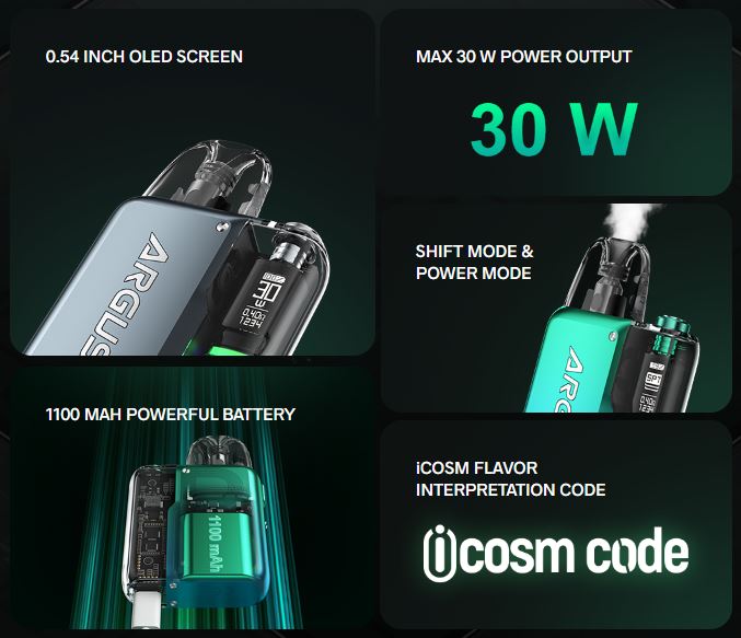 Voopoo Argus P2 Pod Kit 30W 1100mAh In UAE Voopoo Argus P2 Pod Kit 30W 1100mAh In UAE