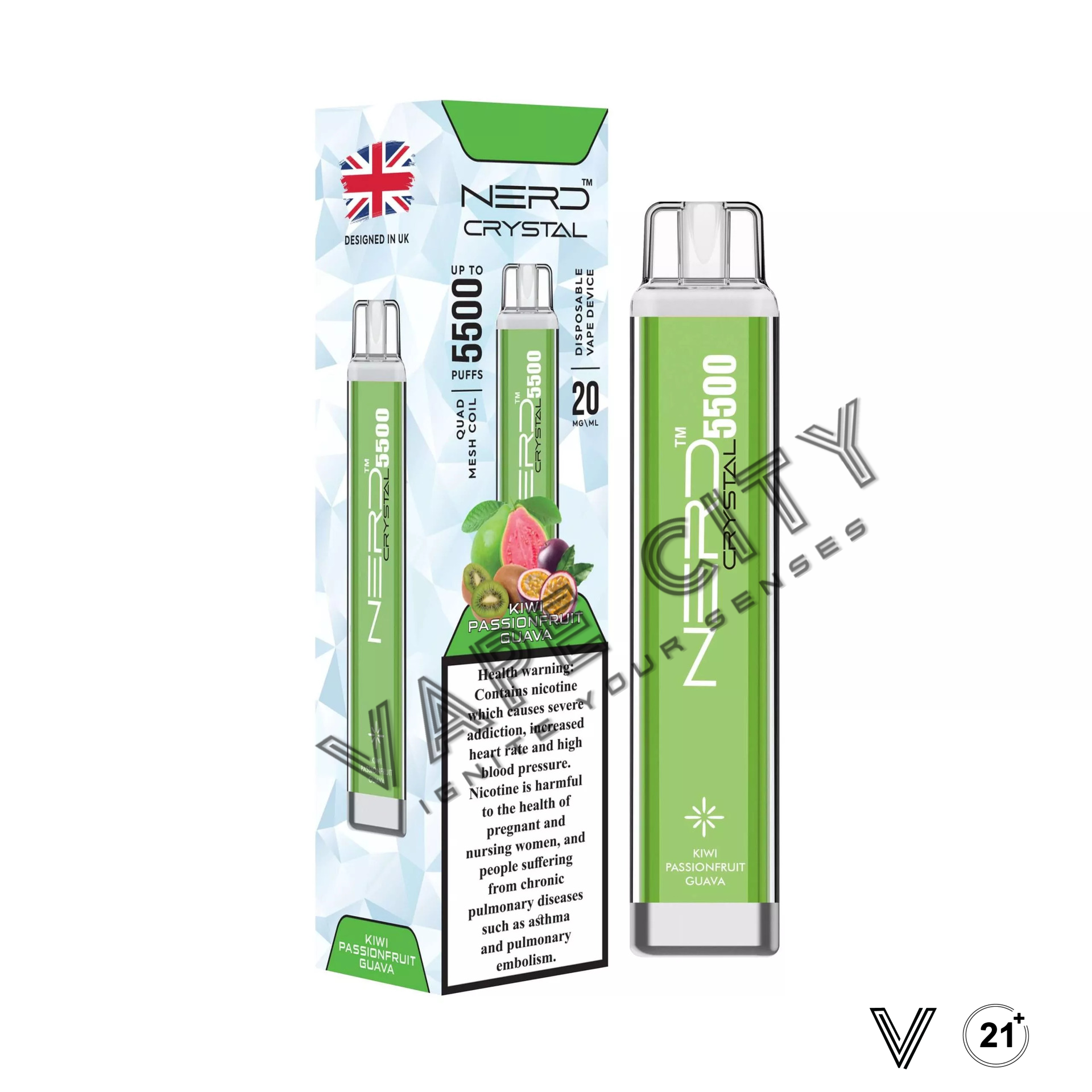 NERD Crystal Disposable vape 5500 Puffs in Dubai, UAE NERD Crystal Disposable vape 5500 Puffs in Dubai, UAE