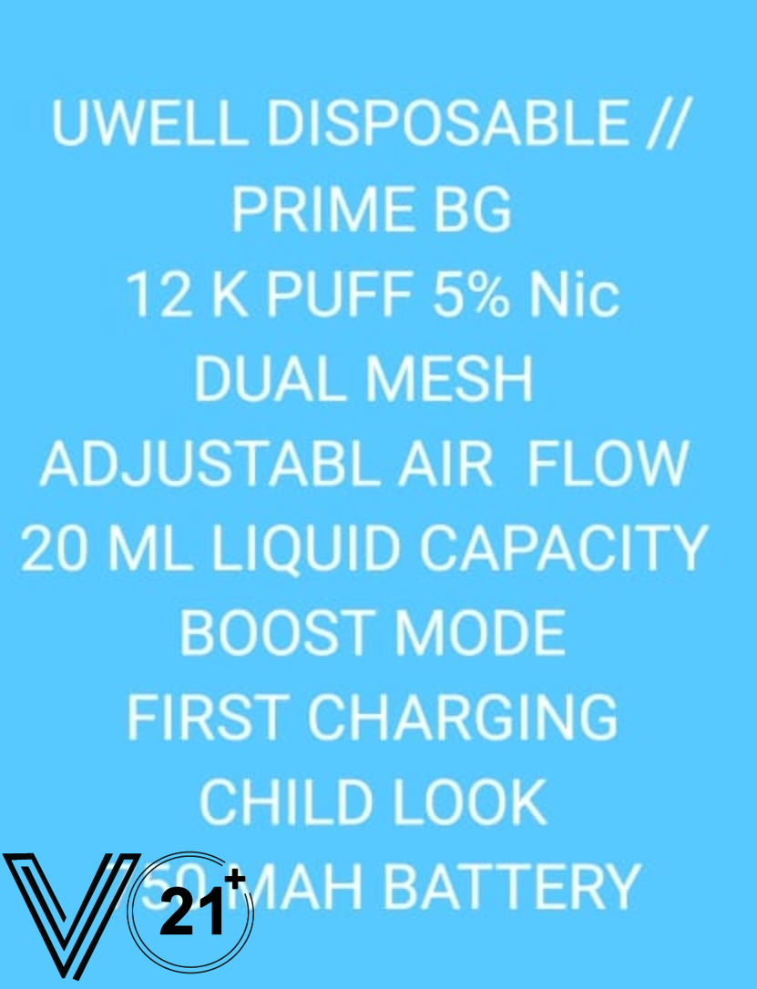 UWELL Prime BG12000 UWELL Prime BG12000
