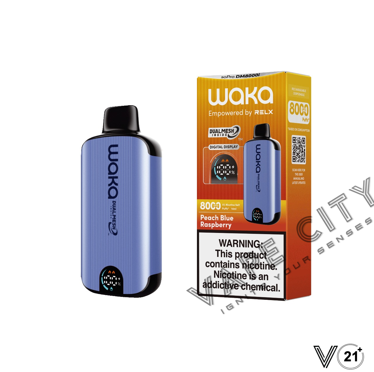 WAKA SOPRO DM8000 14ML 8000 PUFF DISPOSABLE WAKA SOPRO DM8000 14ML 8000 PUFF DISPOSABLE