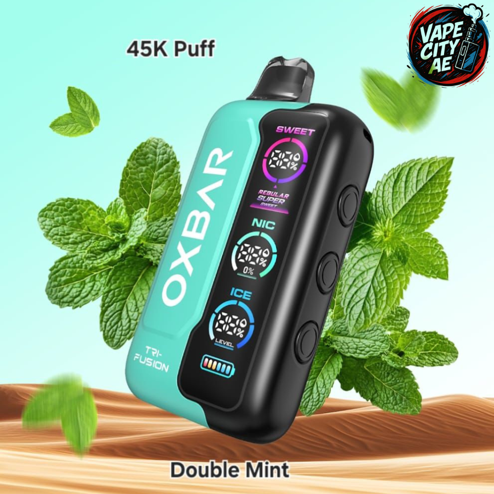 Oxbar TRI Fusion 45000 puffs vape in Dubai, UAE