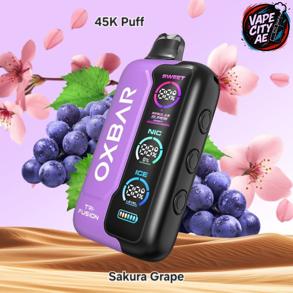 Oxbar TRI Fusion 45000 puffs vape in Dubai, UAE