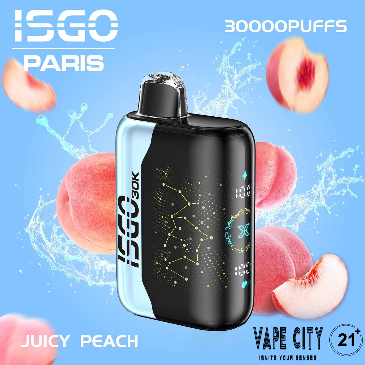 ISGO Bar Paris X 30000 50MG Puffs Disposable Vape in Dubai ISGO Bar Paris X 30000 50MG Puffs Disposable Vape in Dubai