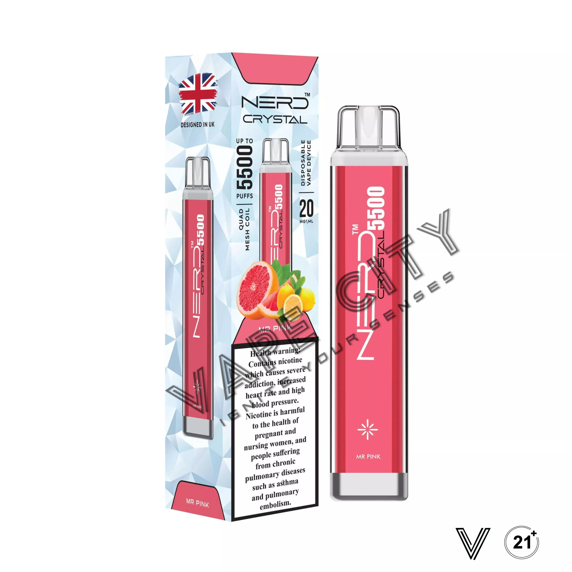 NERD Crystal Disposable vape 5500 Puffs in Dubai, UAE NERD Crystal Disposable vape 5500 Puffs in Dubai, UAE