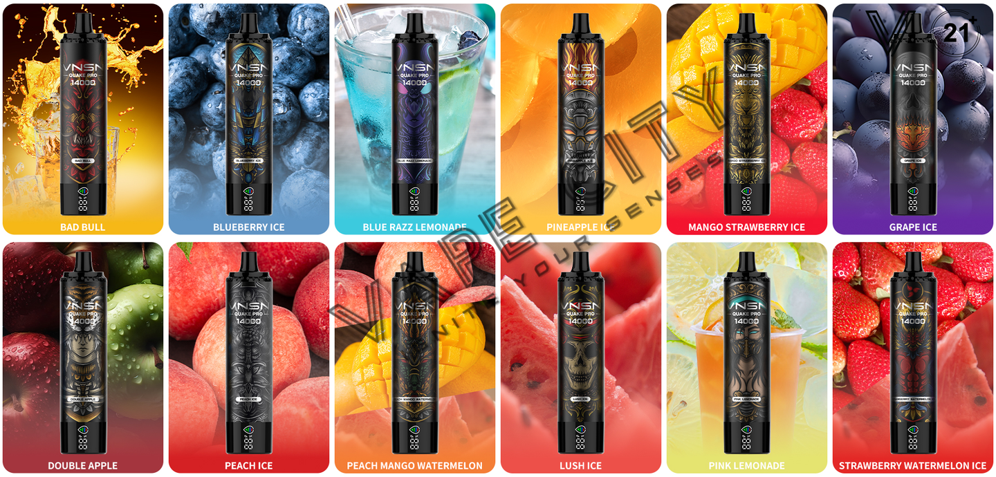 VNSN QUAKE PRO 14000 DISPOSABLE VAPE in Dubai UAE VNSN QUAKE PRO 14000 DISPOSABLE VAPE in Dubai UAE