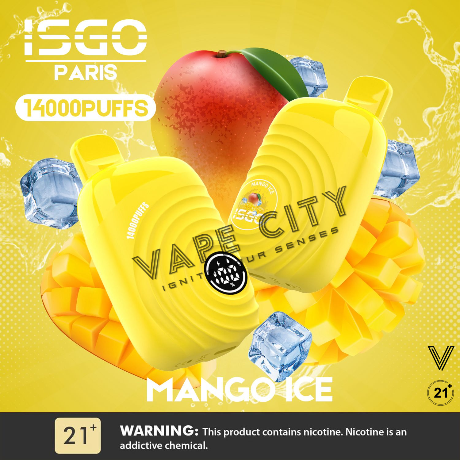 ISGO Paris 14000 Puffs Disposable Vape In UAE ISGO Paris 14000 Puffs Disposable Vape In UAE