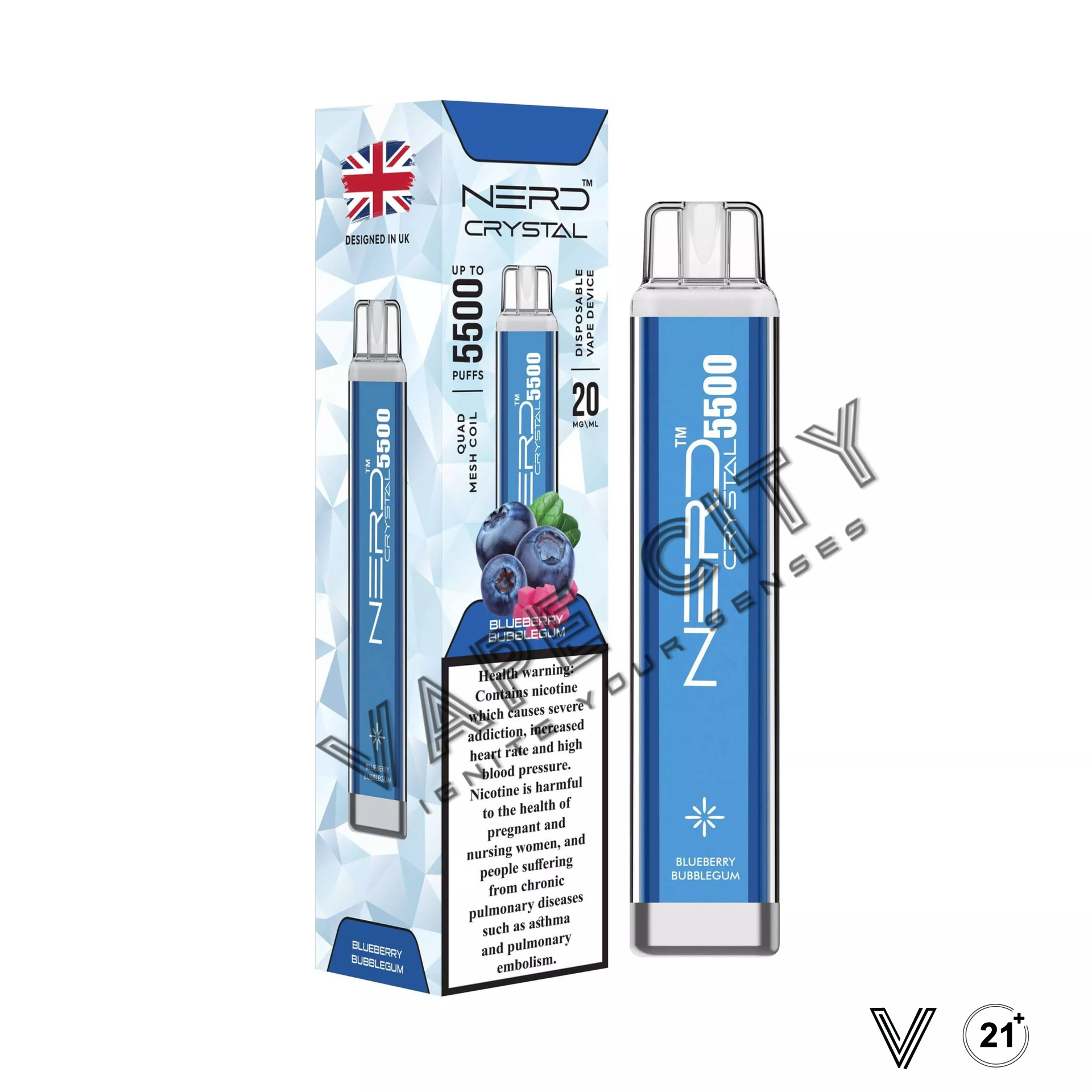 NERD Crystal Disposable vape 5500 Puffs in Dubai, UAE NERD Crystal Disposable vape 5500 Puffs in Dubai, UAE