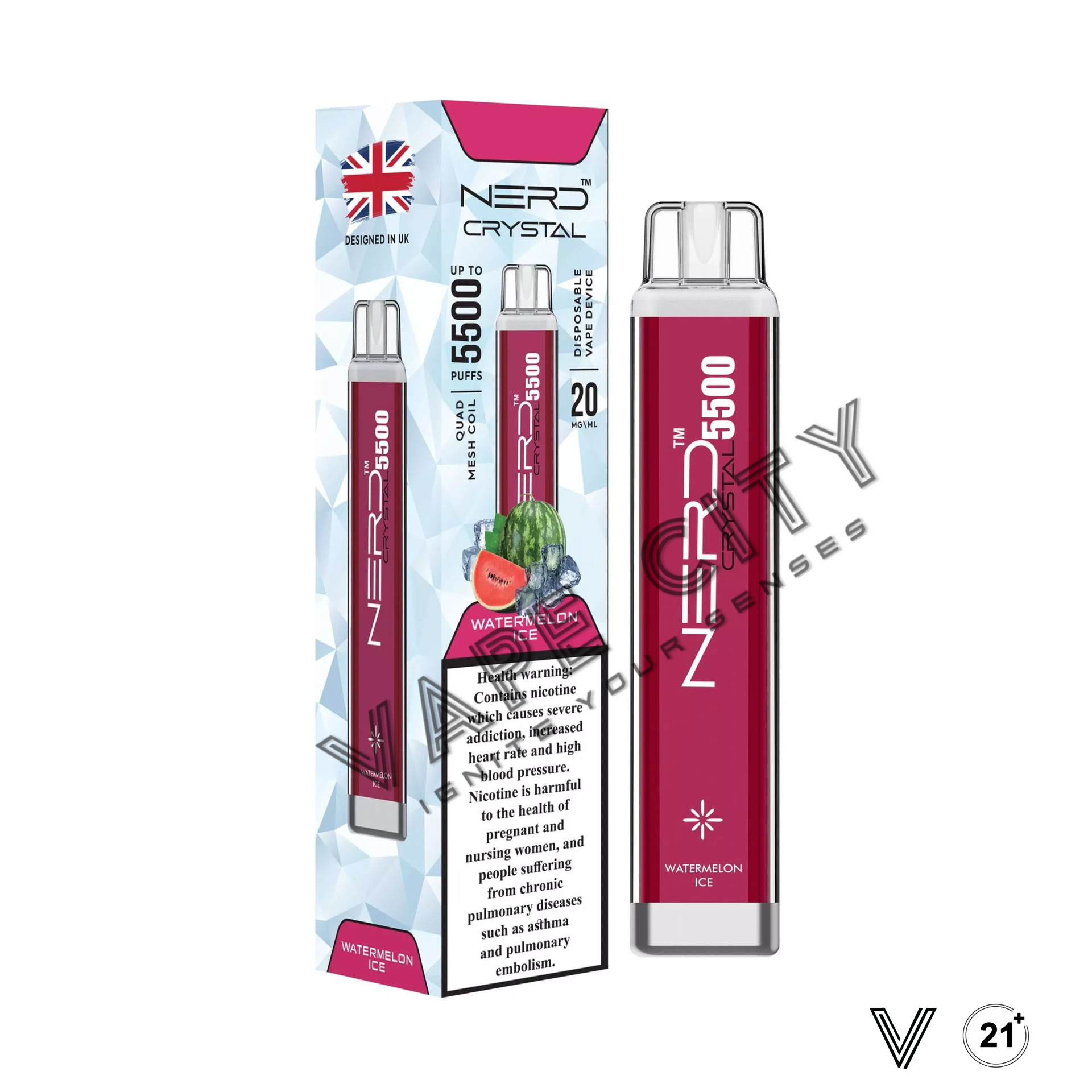 NERD Crystal Disposable vape 5500 Puffs in Dubai, UAE NERD Crystal Disposable vape 5500 Puffs in Dubai, UAE