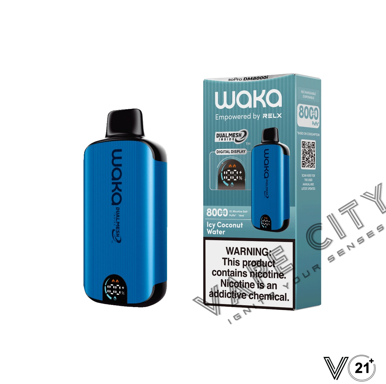 WAKA SOPRO DM8000 14ML 8000 PUFF DISPOSABLE WAKA SOPRO DM8000 14ML 8000 PUFF DISPOSABLE