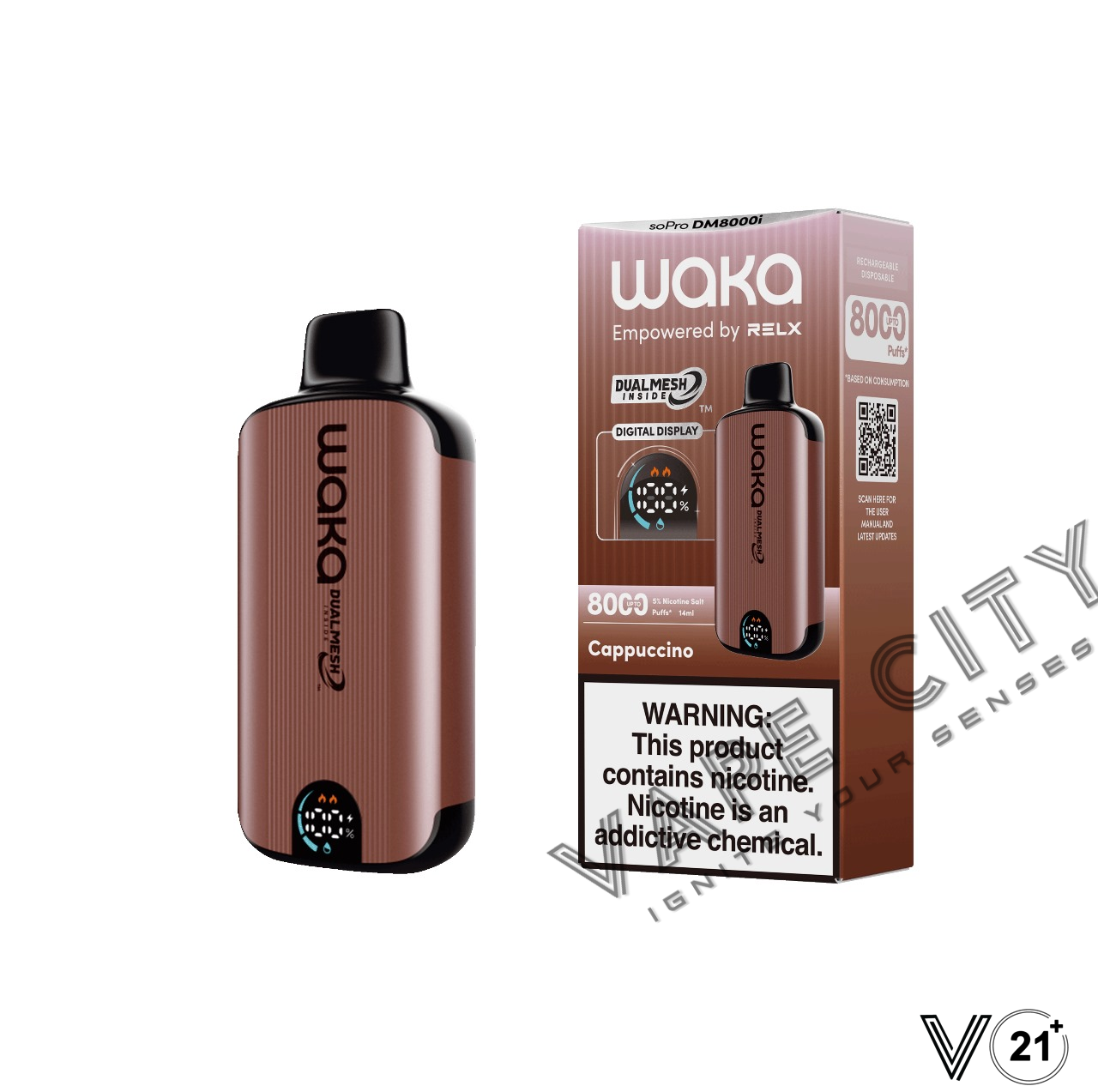 WAKA SOPRO DM8000 14ML 8000 PUFF DISPOSABLE WAKA SOPRO DM8000 14ML 8000 PUFF DISPOSABLE