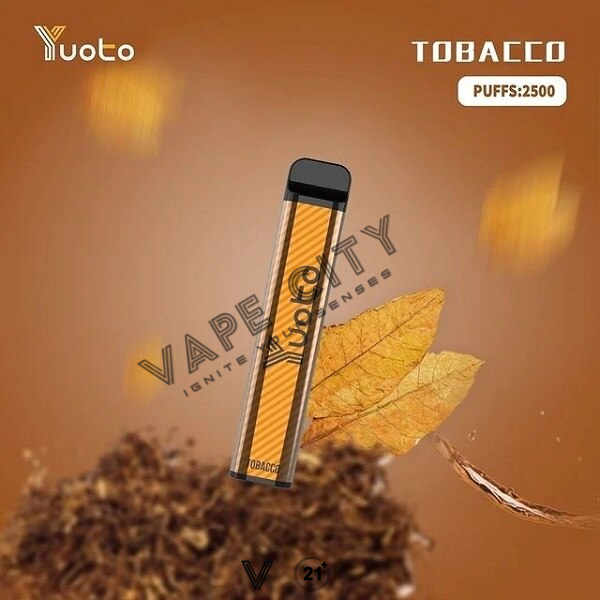 YUOTO XXL DISPOSABLE VAPE KIT 2500 PUFFS 1200MAH YUOTO XXL DISPOSABLE VAPE KIT 2500 PUFFS 1200MAH