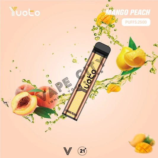 YUOTO XXL DISPOSABLE VAPE KIT 2500 PUFFS 1200MAH YUOTO XXL DISPOSABLE VAPE KIT 2500 PUFFS 1200MAH