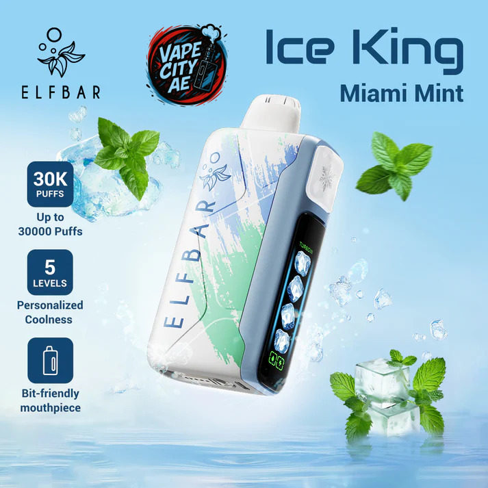 Elf bar Ice King Ice Adjustable Disposable Vape 30000 Puffs Elf bar Ice King Ice Adjustable Disposable Vape 30000 Puffs