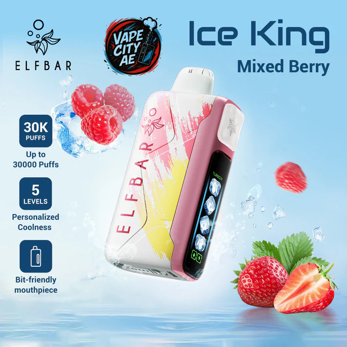Elf bar Ice King Ice Adjustable Disposable Vape 30000 Puffs Elf bar Ice King Ice Adjustable Disposable Vape 30000 Puffs