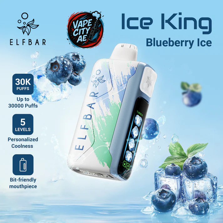 Elf bar Ice King Ice Adjustable Disposable Vape 30000 Puffs Elf bar Ice King Ice Adjustable Disposable Vape 30000 Puffs