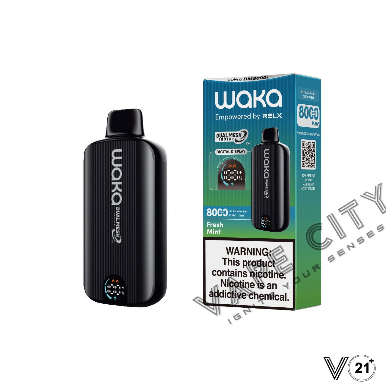 WAKA SOPRO DM8000 14ML 8000 PUFF DISPOSABLE WAKA SOPRO DM8000 14ML 8000 PUFF DISPOSABLE