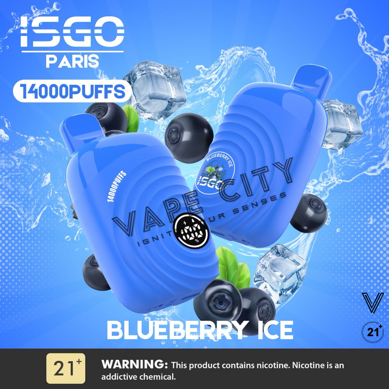 ISGO Paris 14000 Puffs Disposable Vape In UAE ISGO Paris 14000 Puffs Disposable Vape In UAE