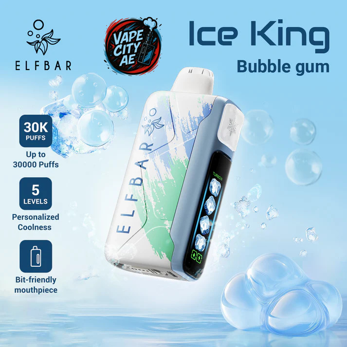 Elf bar Ice King Ice Adjustable Disposable Vape 30000 Puffs Elf bar Ice King Ice Adjustable Disposable Vape 30000 Puffs